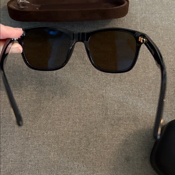 Tom Ford Black and Brown Sunglasses with Case - Picture 11 of 12